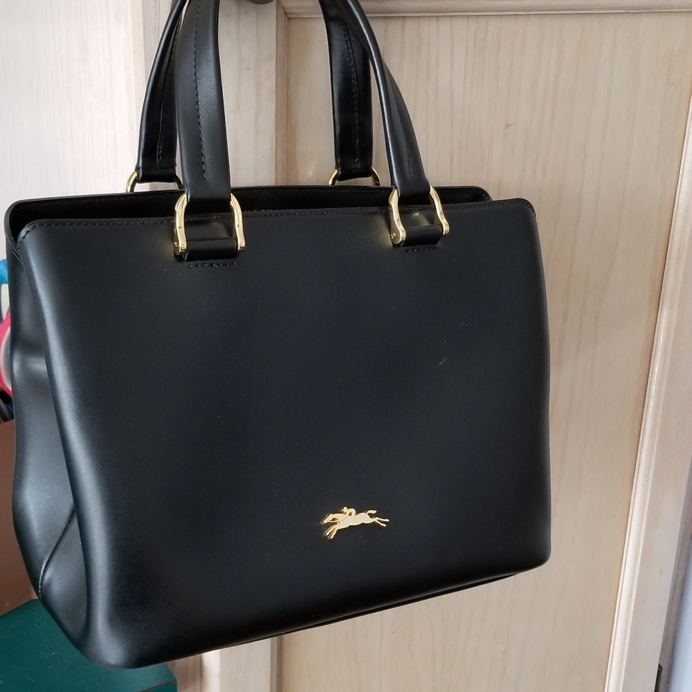 Longchamp Leather Satchel